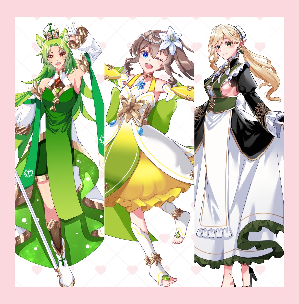 お好みの女の子キャラクター描きます IRIAM配信やゲーム制作を始めたい方向け料金！ イメージ5