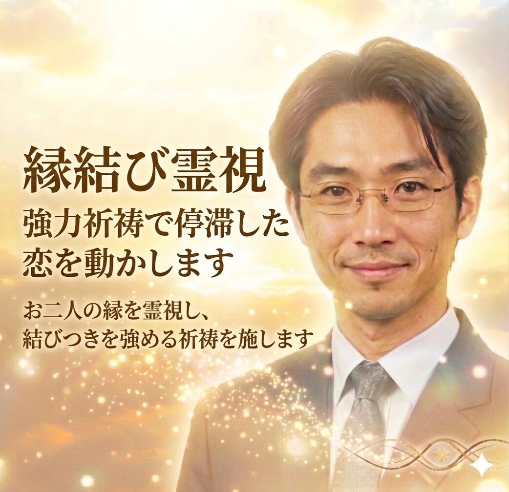 縁結び霊視　強力祈祷で停滞した恋を動かします お二人の縁を霊視し、結びつきを強める祈祷を施します イメージ2