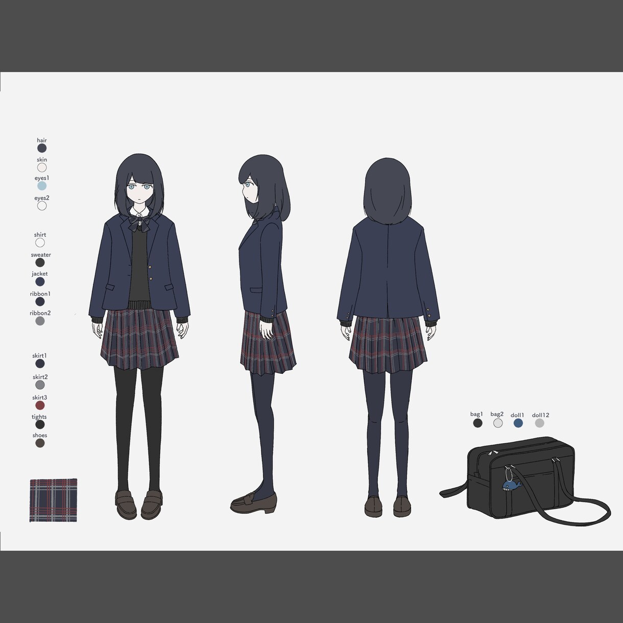 三面図を制作します 既存キャラでも、新規キャラでデザインからスタートでもOK！ イメージ2