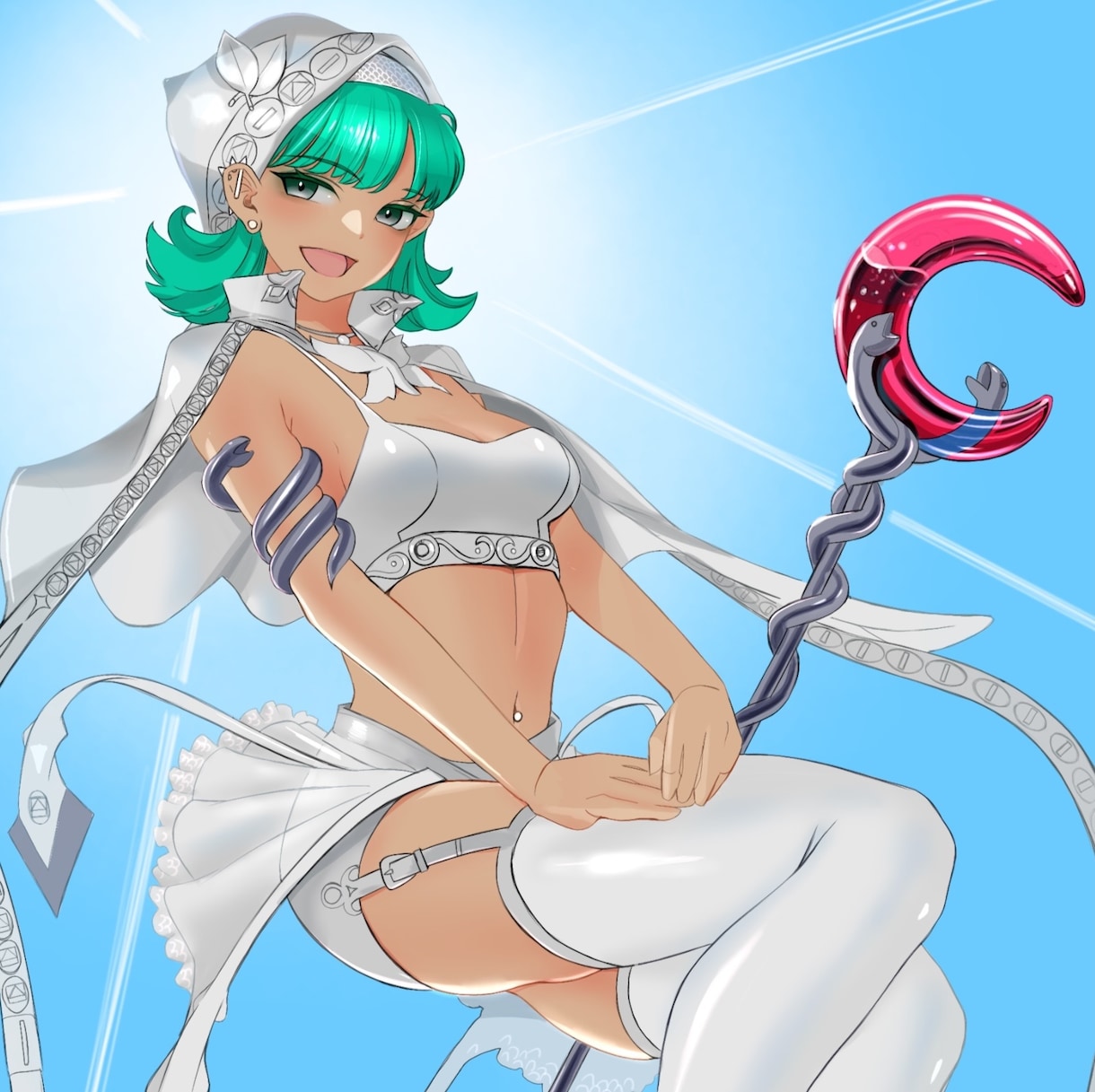 商用OK!女子イラストなんでも描きます 全身でもどんなポーズでも一律3000円!ラフ絵修正フリー! イメージ1