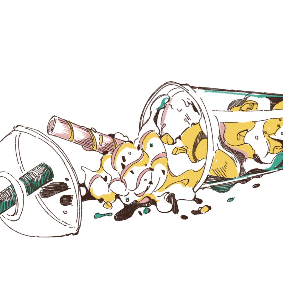 ゆるいSNSアイコン・挿絵・イラスト制作します モチーフをゆる〜くてキャッチーなイラストに仕上げます！ イメージ7