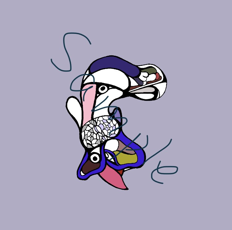 不思議かわいいキャラクターの絵を描きます アイコンやイメージキャラクターに！オリジナル個性的モンスター イメージ7