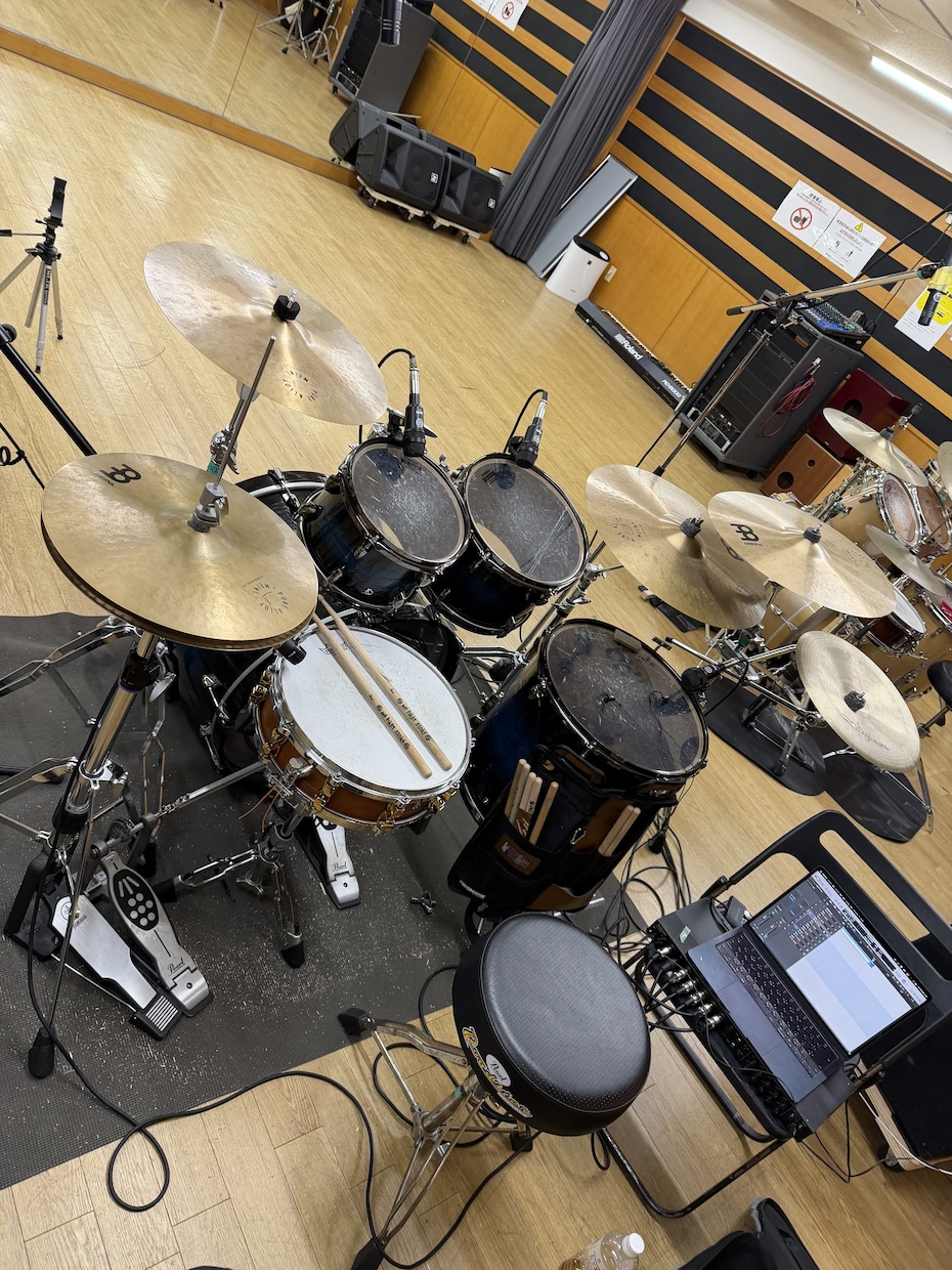 ドラムレコーディング・サポートドラムやります 現役ドラマーがあなたの楽曲を全力サポート！ イメージ1