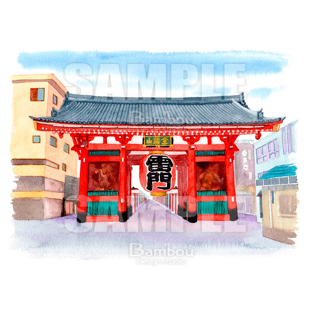 商用OK！プロが水彩で風景・建物・乗り物を描きます 書籍・雑誌・カタログ・ウェブサイトなどにお使いいただけます イメージ8