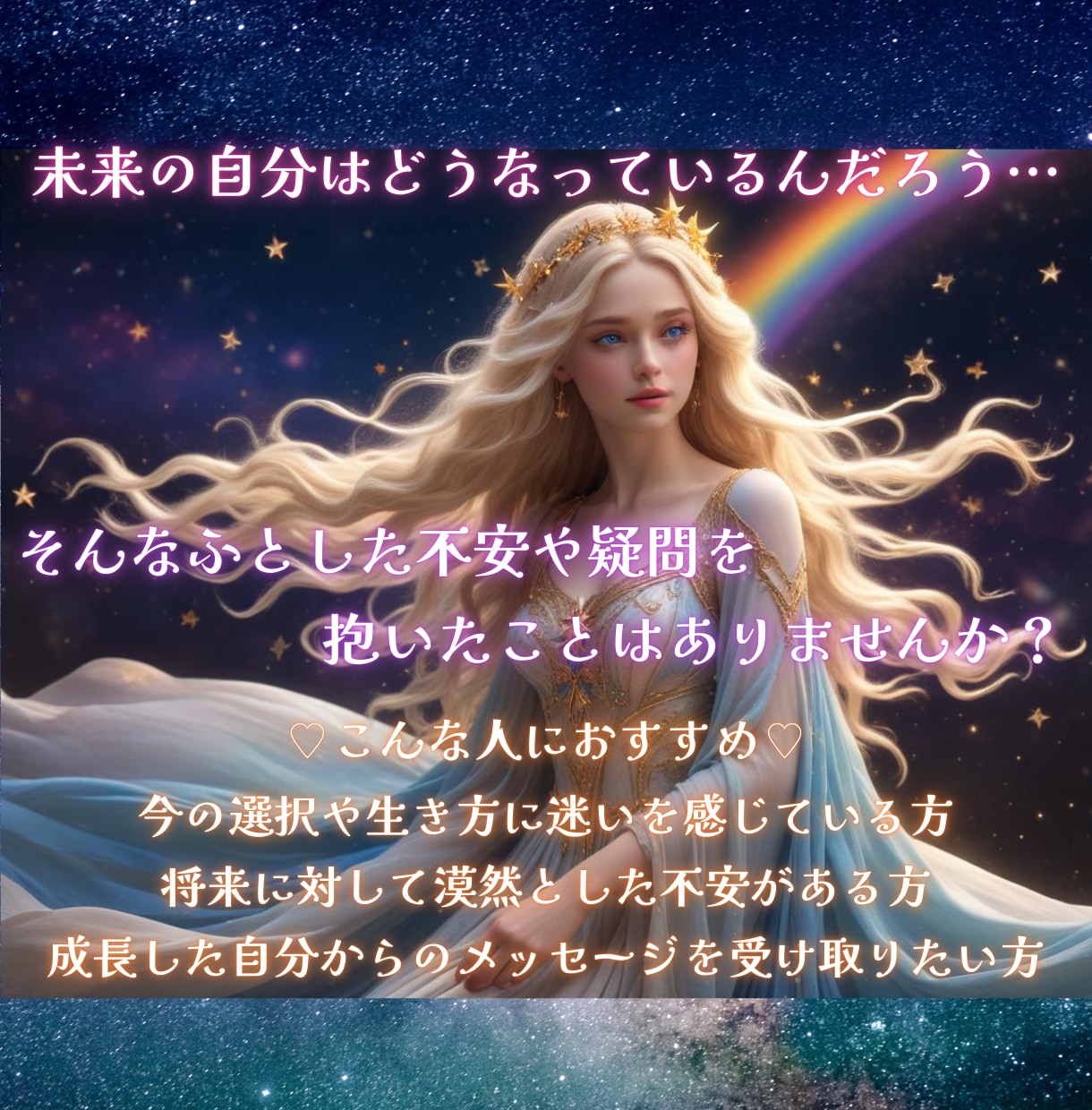 10年後のあなたが今伝えたいメッセージを霊視します プロの鑑定士が精密鑑定☆運命を導く未来からのメッセージ イメージ5
