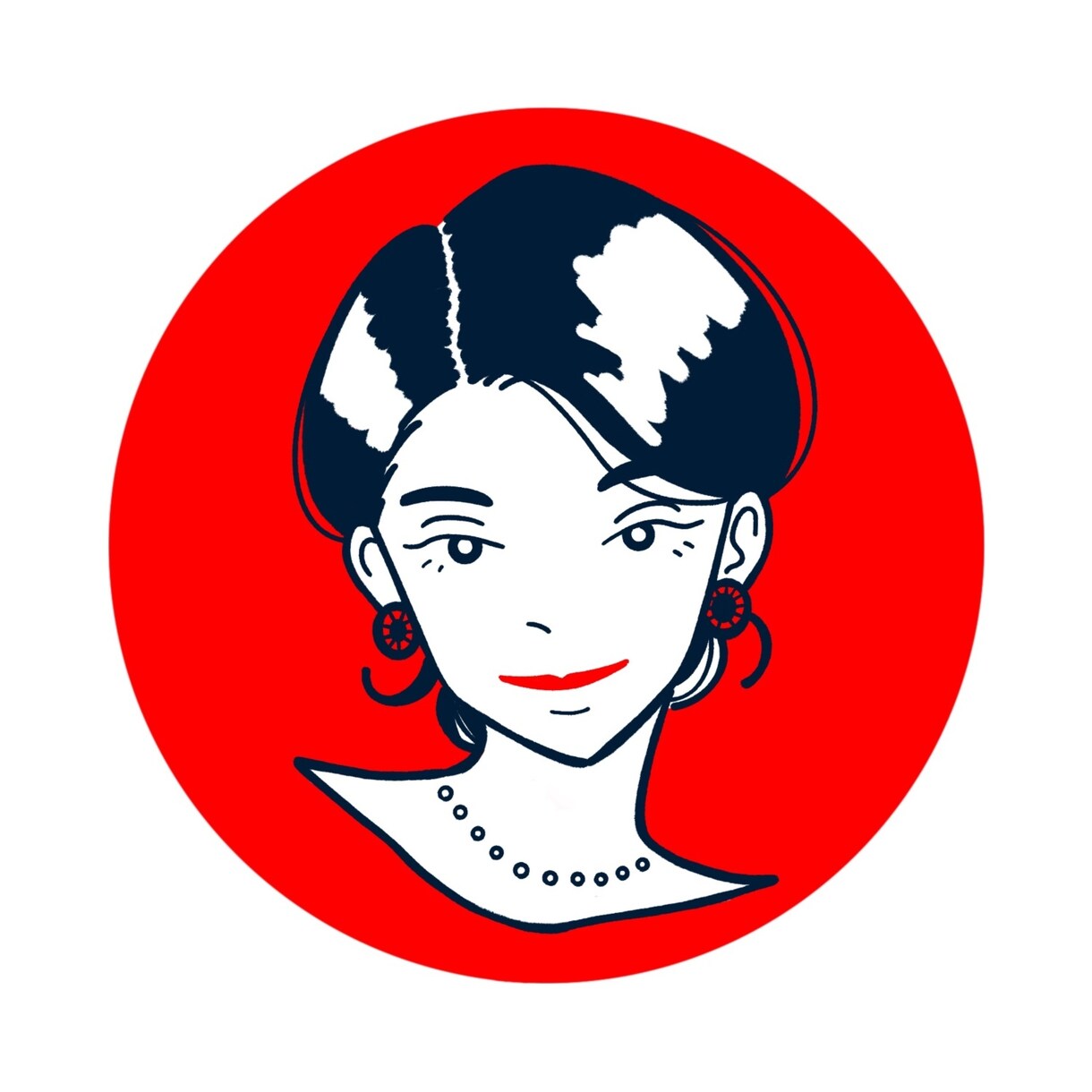シンプルでハッキリした似顔絵アイコン描きます ⭐︎アイコンやグッズ制作に⭐︎オーダーメイドのイラスト イメージ2