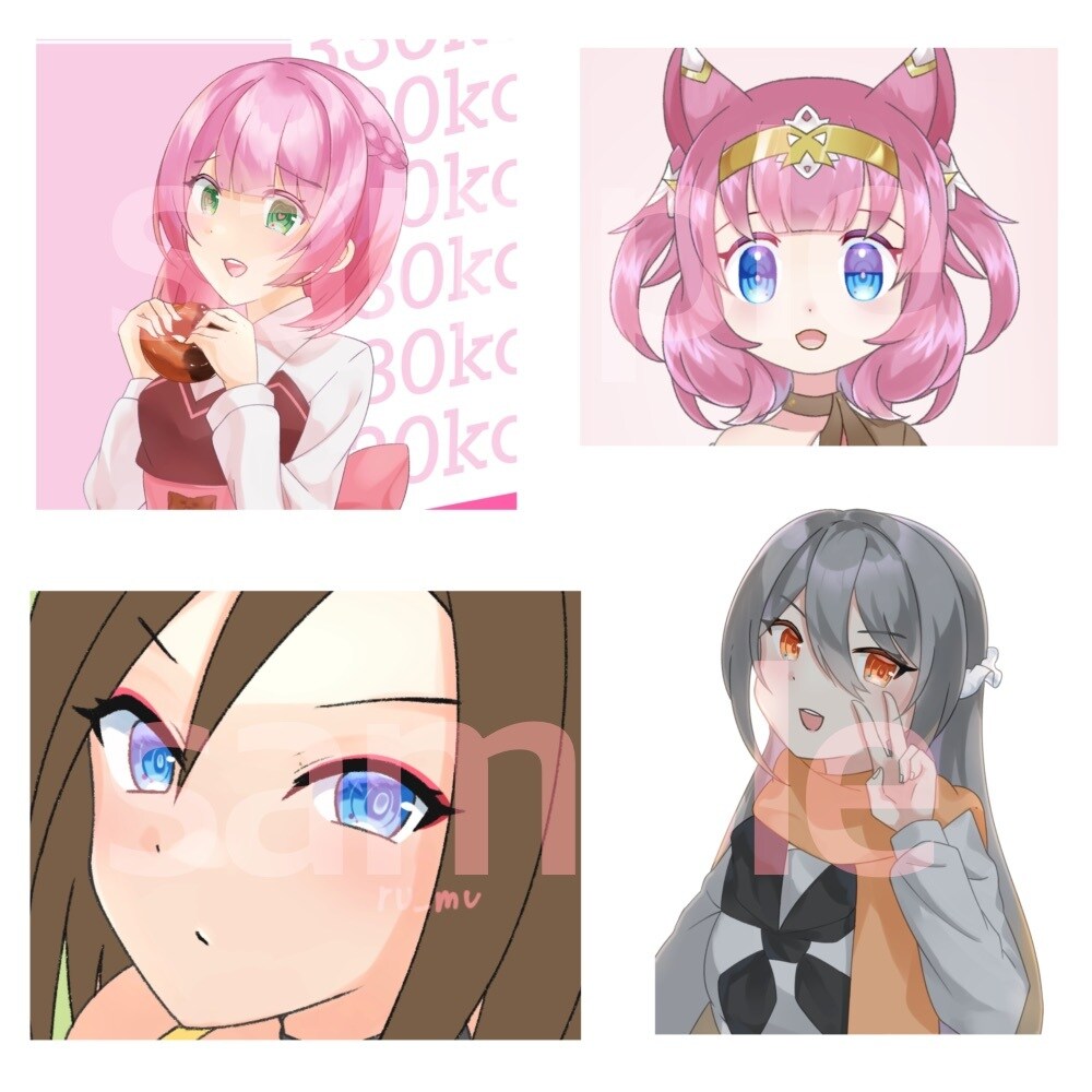 デフォルメアイコンお描きします あなただけのオリジナルキャラクターを！ イメージ5
