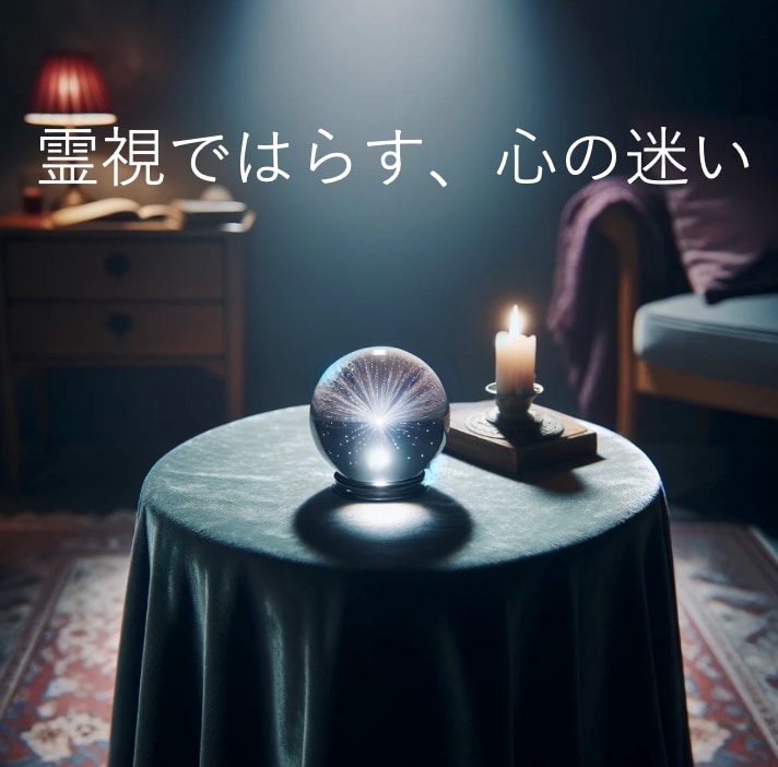 お相手の気持ちと今後は？恋愛のお悩み３つ鑑定します あなたの悩みに寄り添い、霊視で導く解決の光 イメージ1