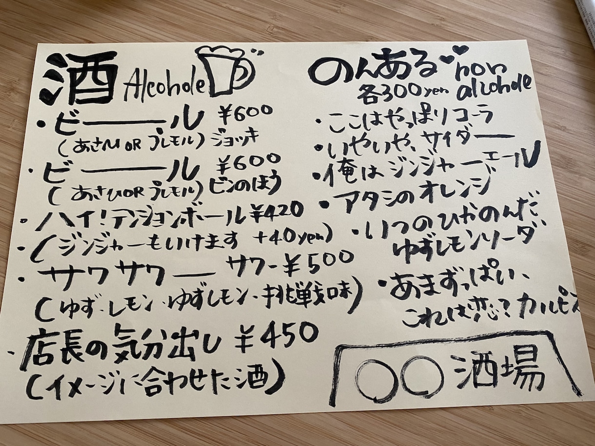 お客さまが楽しめるようなポップデザインつくります みんなで楽しめるお店づくりにご協力！！ イメージ1