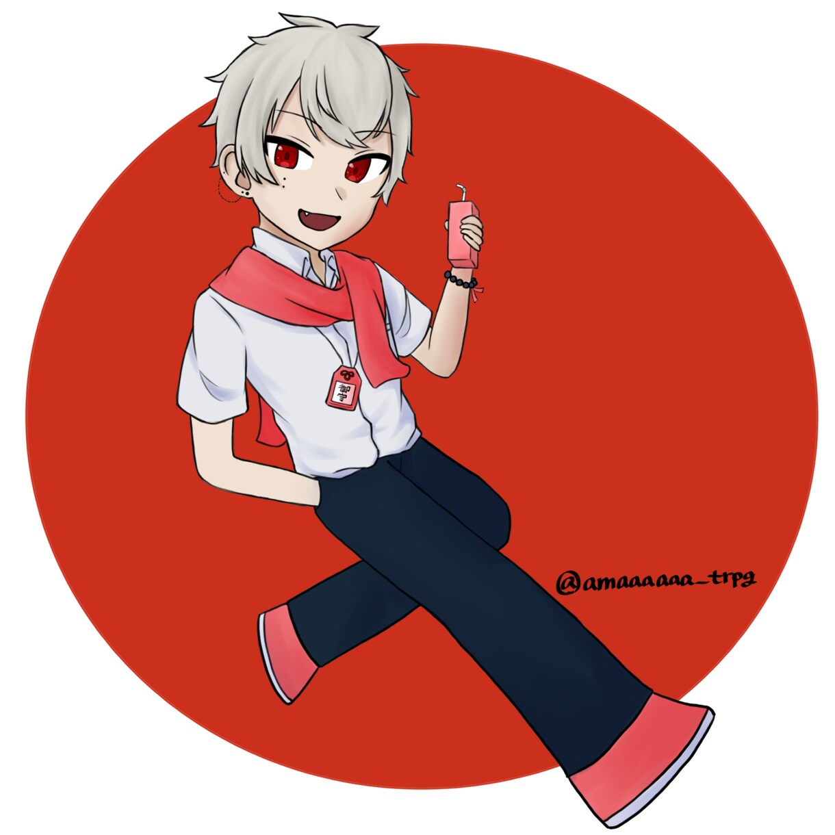 デジタルアイコン描きます クトゥルフの立ち絵やSNSのアイコンなど描きます イメージ2
