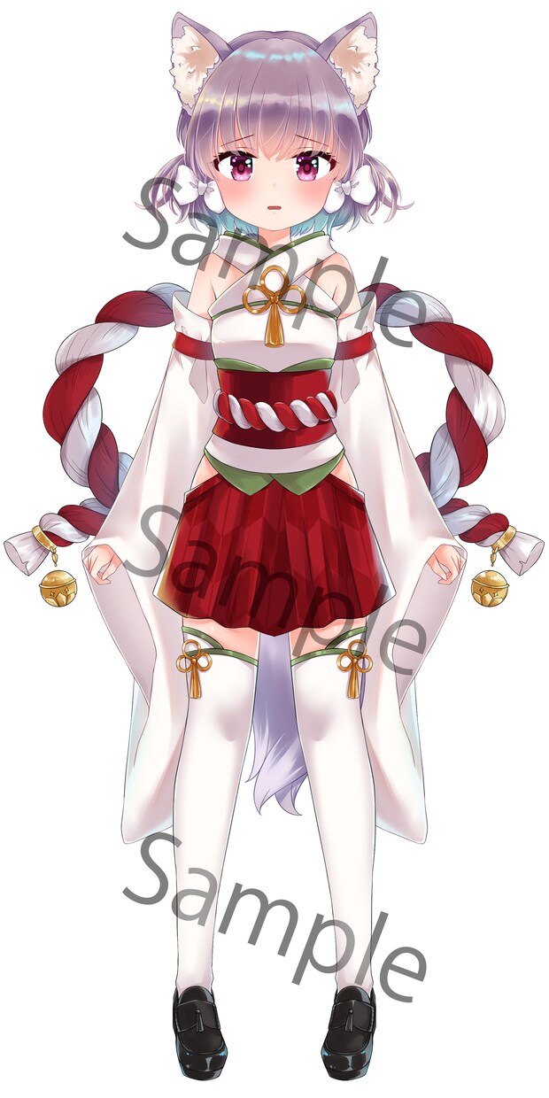 期間限定お値下げ！キャラクター販売します 可愛い狐の少女です！IRIAMにもおすすめ！ イメージ3
