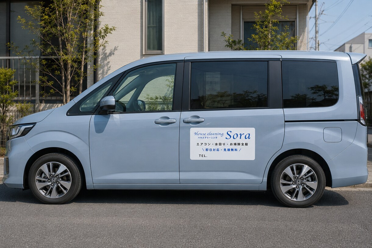 マグネット看板を製作します 車両などに。取り外し自在なマグネット看板（社名・ロゴ対応） イメージ5