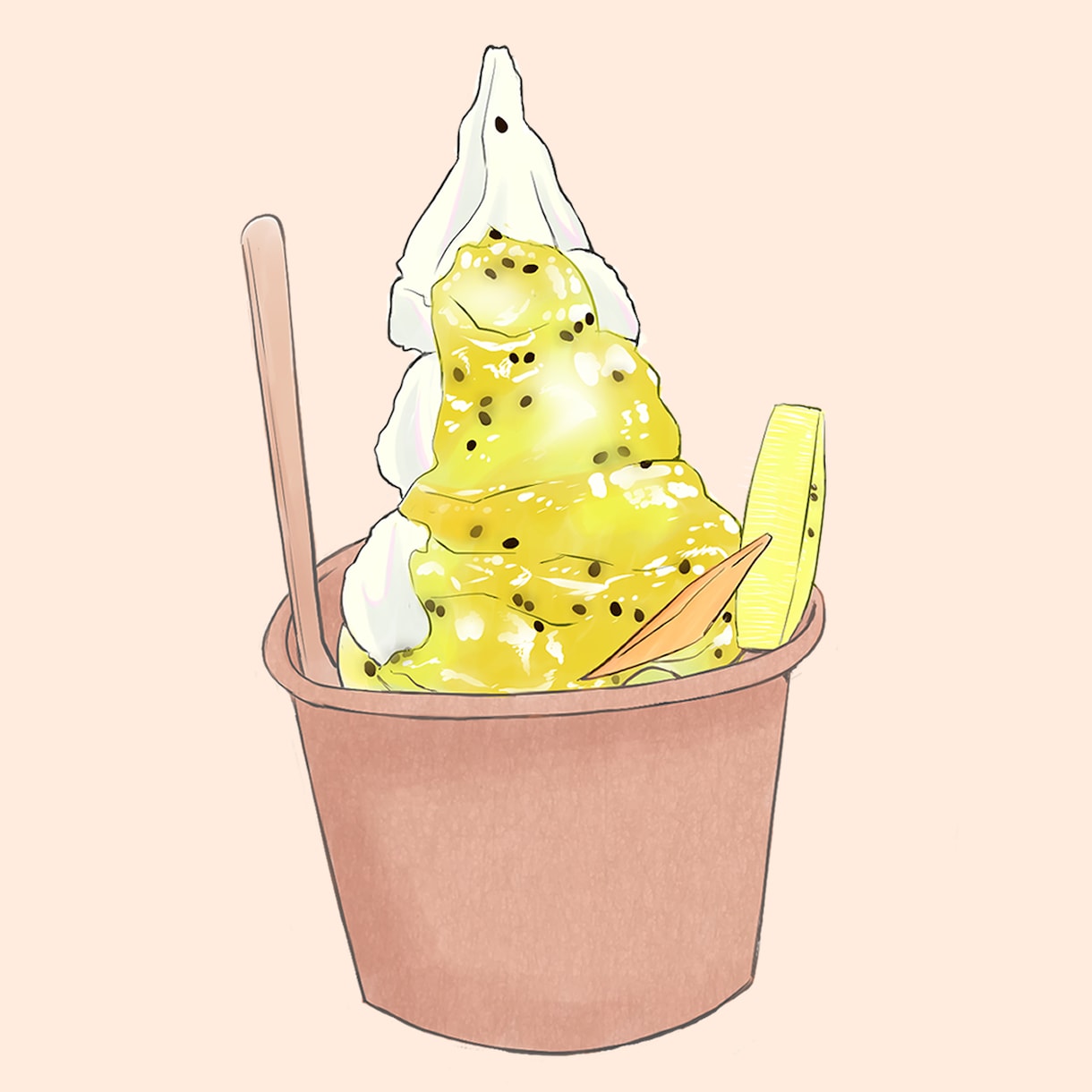 おいしそうな食べ物イラストを制作いたします 挿絵やアイコンなどにおすすめです。 イメージ3
