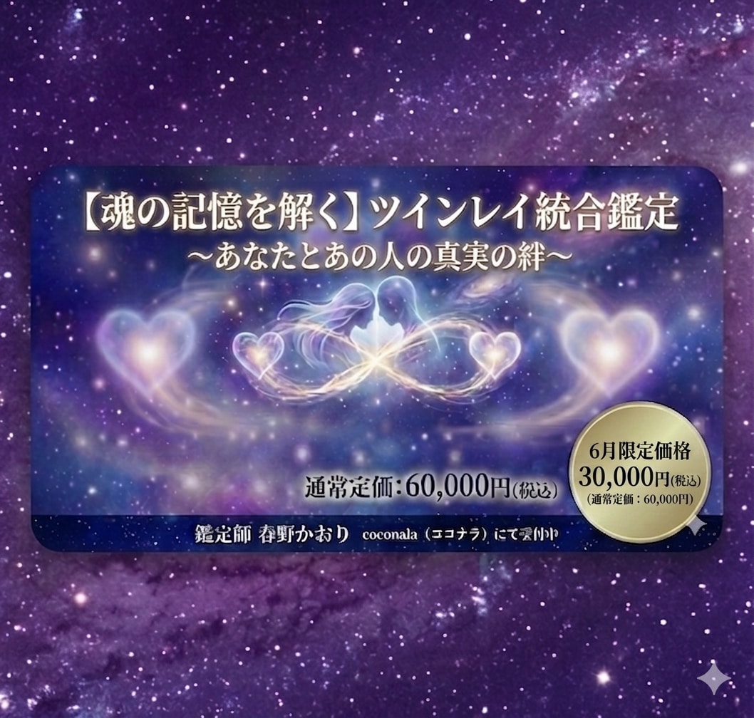 極！【魂の記憶を解く】ツインレイ鑑定書作ります 魂の片割れが導く奇跡の物語ツインレイのお2人の絆・全解明！ イメージ3