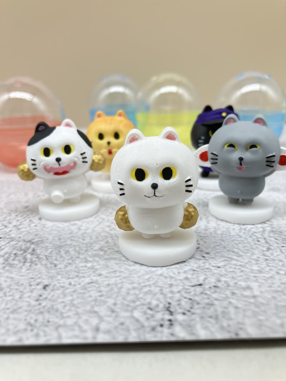 イラストをを3Dモデリング、3Dプリントします オリジナルキャラクターのフィギュアを作ります。 イメージ6