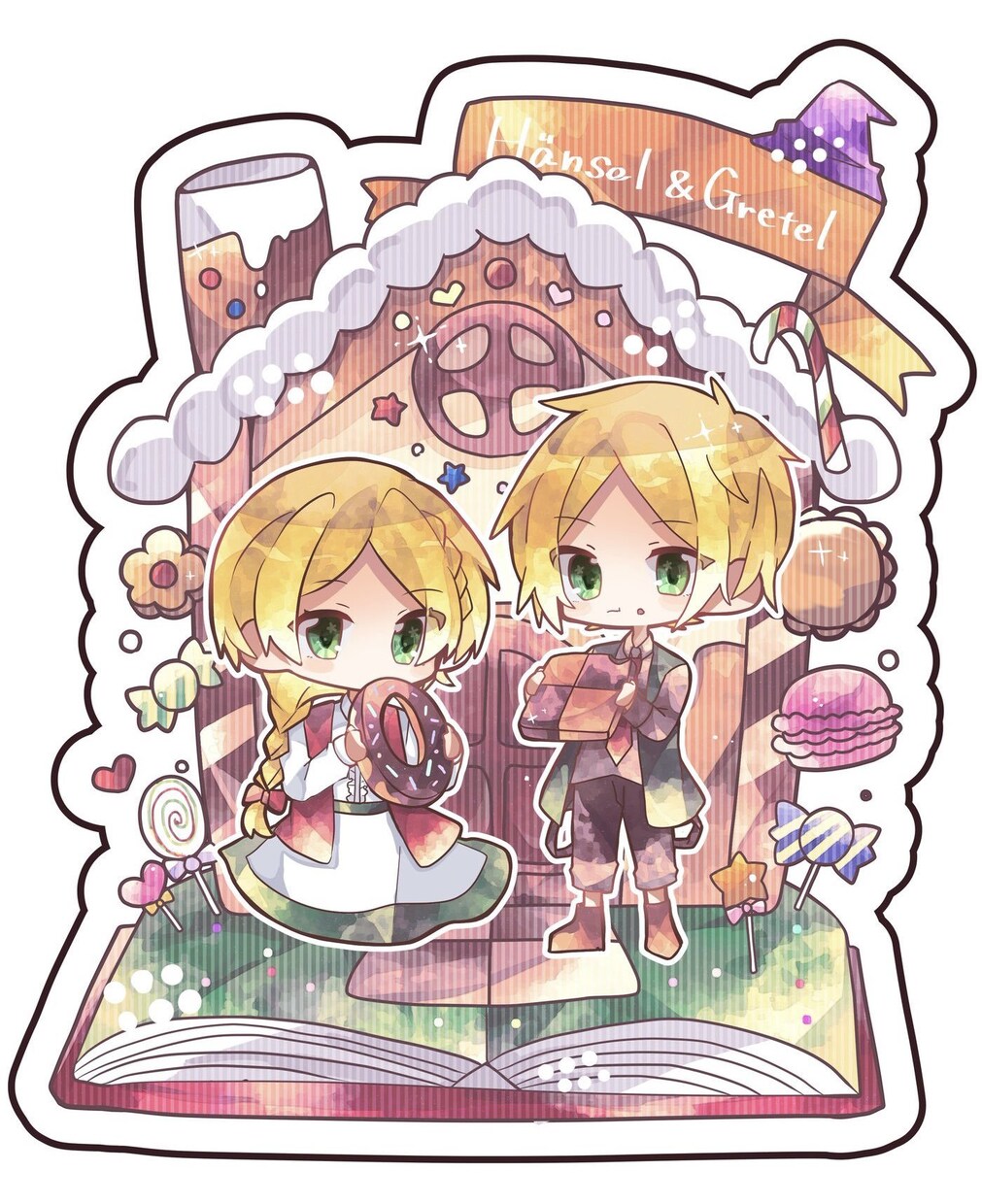 きらきら可愛いイラスト描きます デフォルメ(得意)〜等身絵まで対応します！ イメージ5