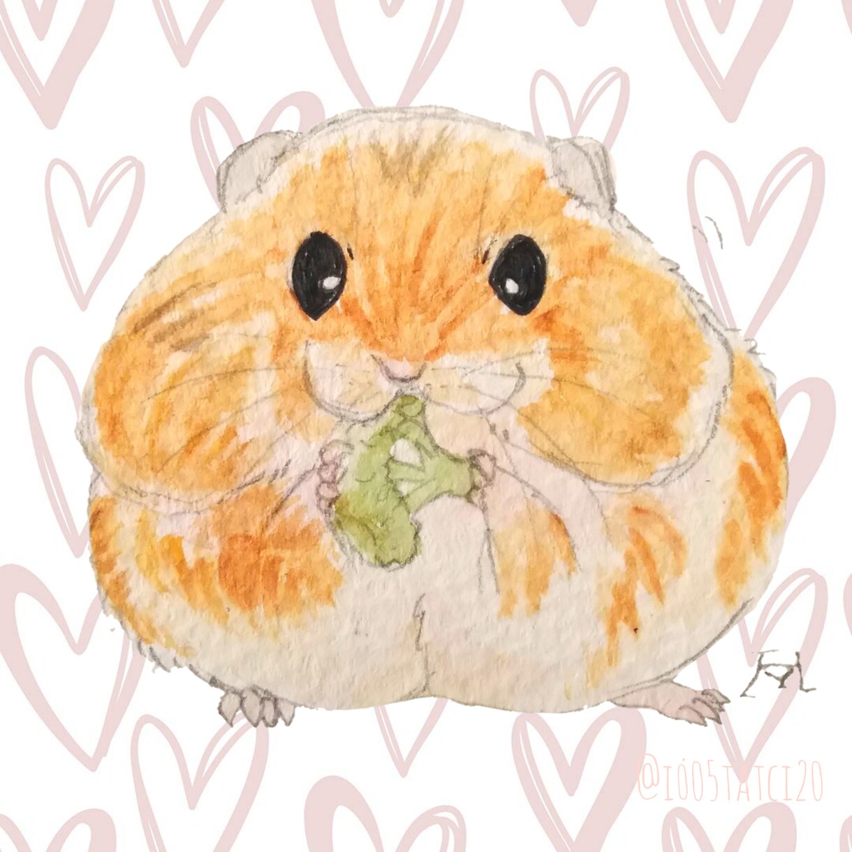 小動物の透明水彩イラストアイコンを作成します 小動物やペットのイラストアイコン描きます! イメージ4