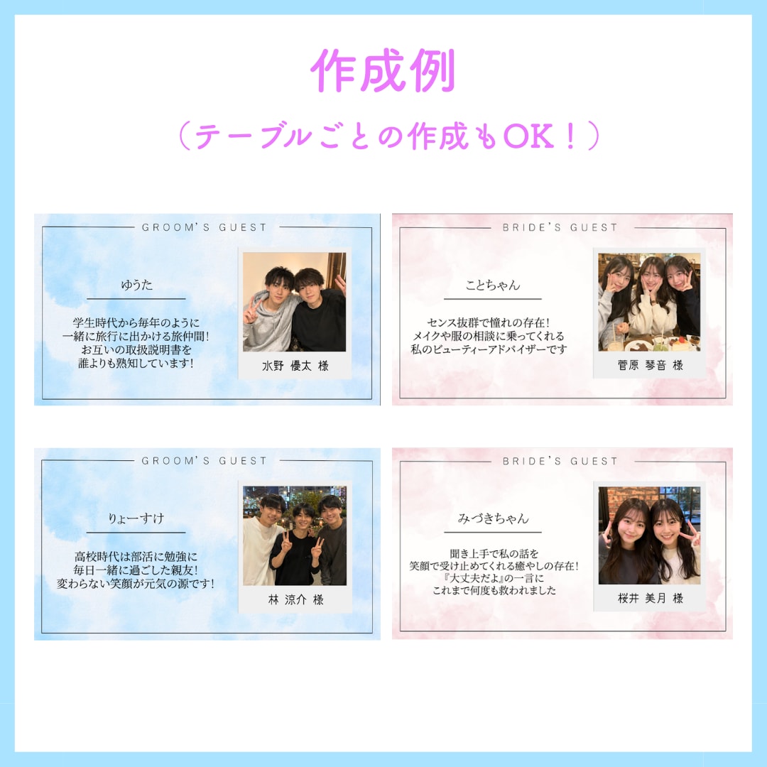 写真メインのゲスト紹介ムービー作成します セミオーダー or テンプレートで対応！ISUM申請もOK◎ イメージ2