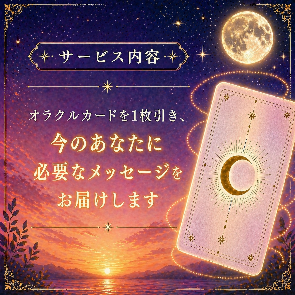 ワンオラクル|今のあなたに必要なメッセージ届けます 1枚のカードから今のあなたにそっと寄り添うメッセージを イメージ4