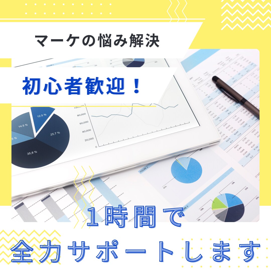 マーケティング戦略の伴走・相談対応いたします 初心者歓迎！SNS運用から広告戦略まで相談OKの1時間 イメージ1