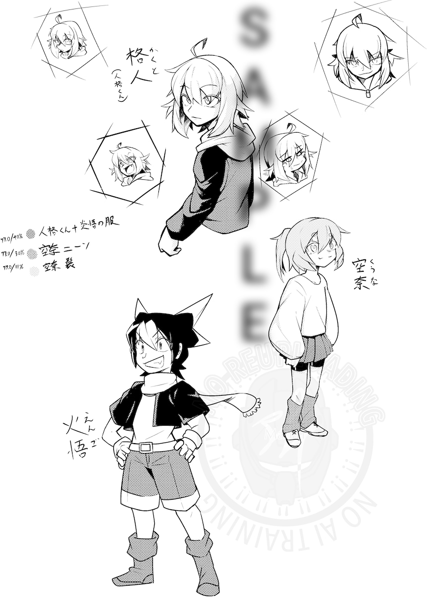 キャラクターデザイン承ります ミリタリー要素自信あり！あまり見ない絵柄かも…？ イメージ2