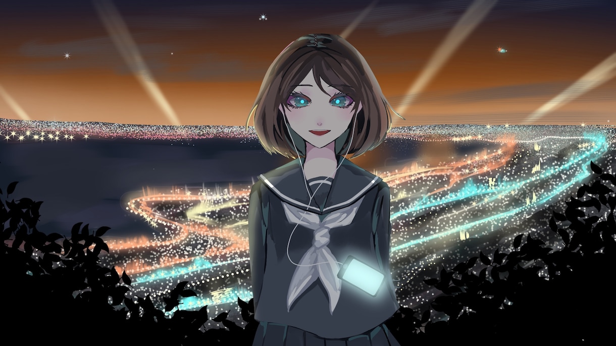 YouTubeなど動画用のイラストを描きます MV・サムネイルなど描きます！ イメージ6
