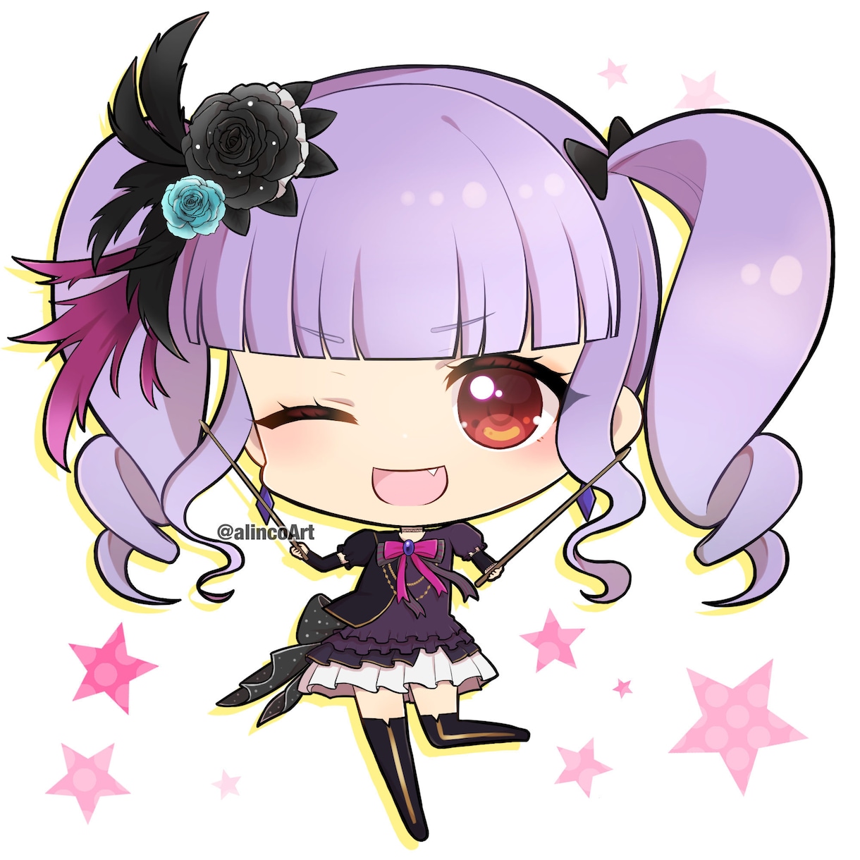 SDイラスト、デフォルメアイコン描きます Vtuberにもオススメ！似顔絵、夢絵もOK！ イメージ6