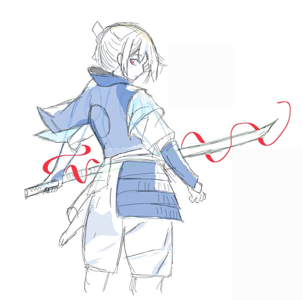 ラフ画やラフ画風イラストを作成します 【カテゴリー最安】ラフ画、ラフ画風イラスト承ります！ イメージ4