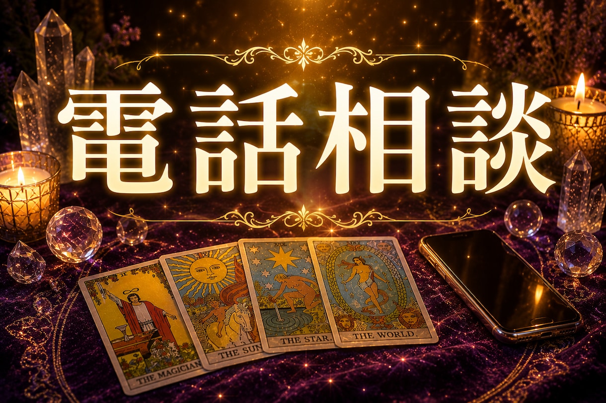 24時間対応◎言えない悩みや愚痴も優しく聴きます 言えない職場のストレスに★寄り添うタロット占いと愚痴聞き イメージ1