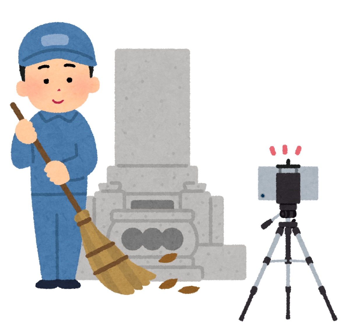 墓参り代行致します 用事等で行けない。そういった方にピッタリな墓参り代行！ イメージ1