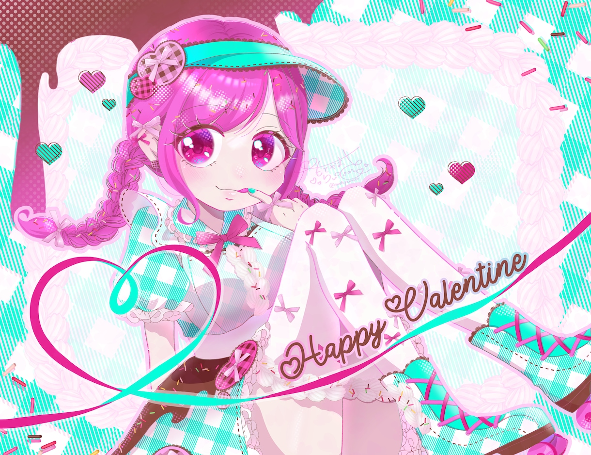 少女漫画の表紙のような可愛いイラストを描きます ときめきが詰まったイラストならお任せ下さい！ イメージ3