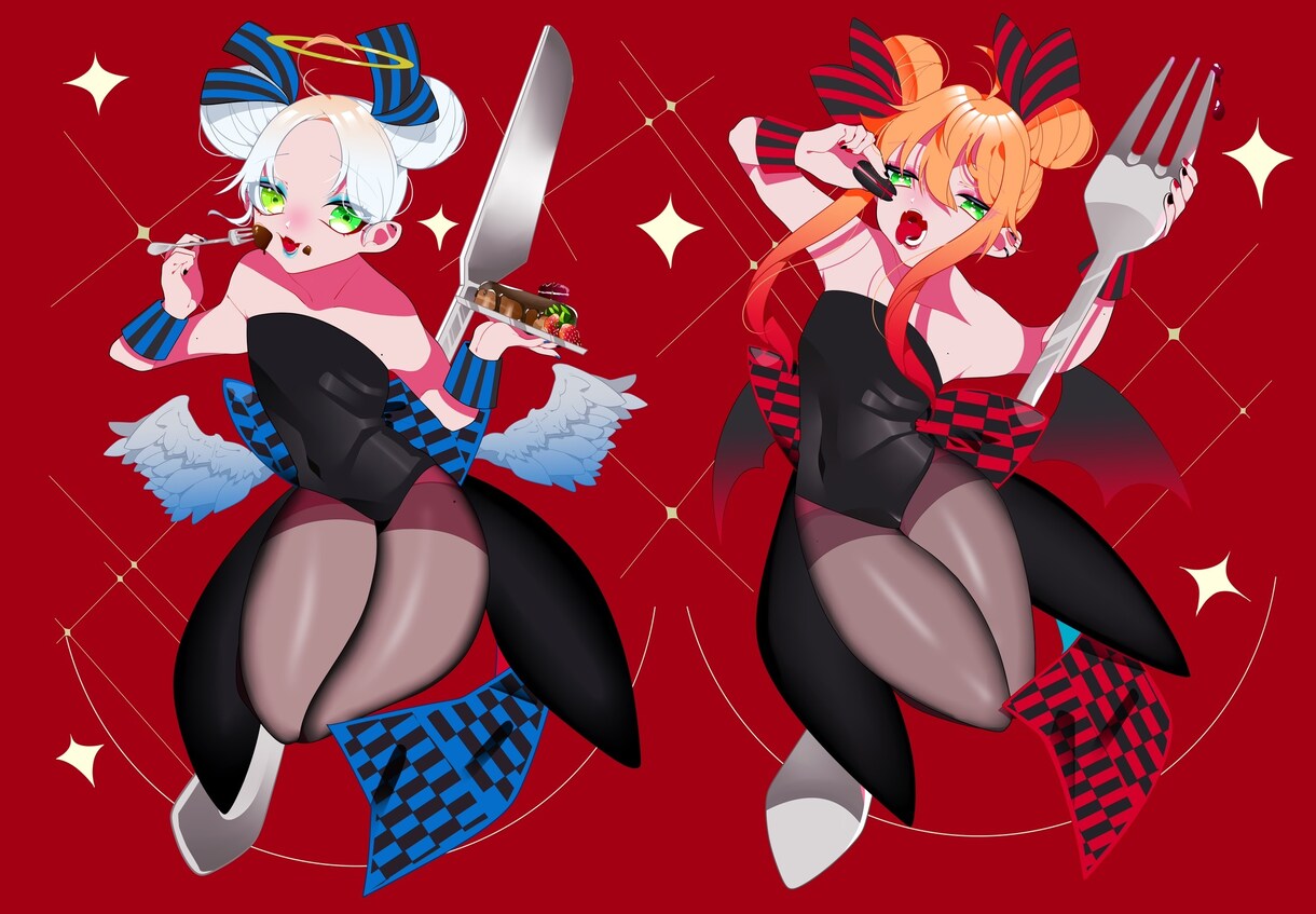 イラストオーダー受付けます パキッとした絵柄やポップな絵が好きな人におすすめです。 イメージ2
