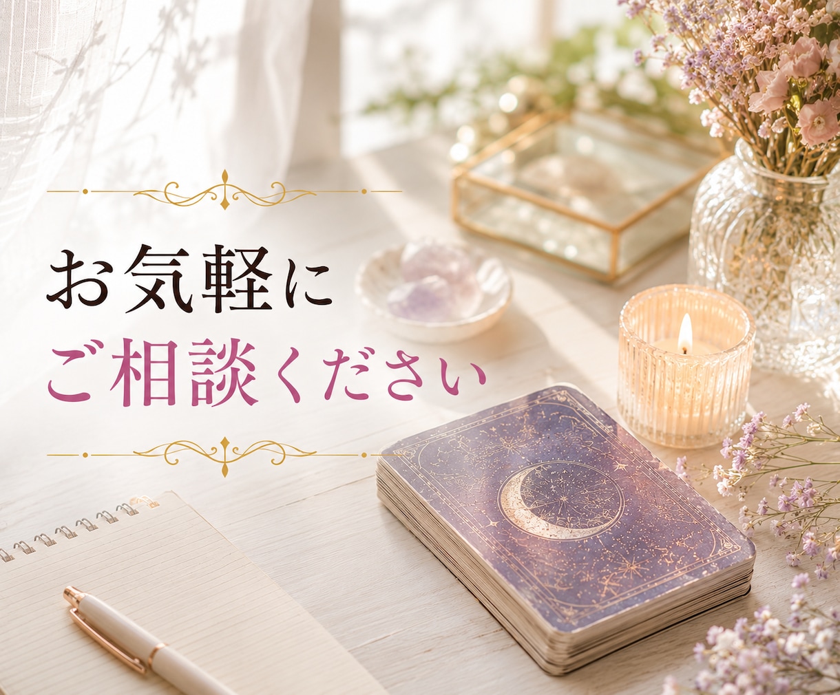 相手の気持ちと今後をタロットで深く読み解きます 恋愛・復縁｜5枚のカードで本音と今取るべき行動まで鑑定 イメージ10