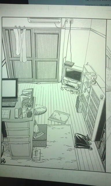 あなたの漫画の背景パースについて添削・指導致します 背景パースってなんなん…そんなときに。 イメージ2