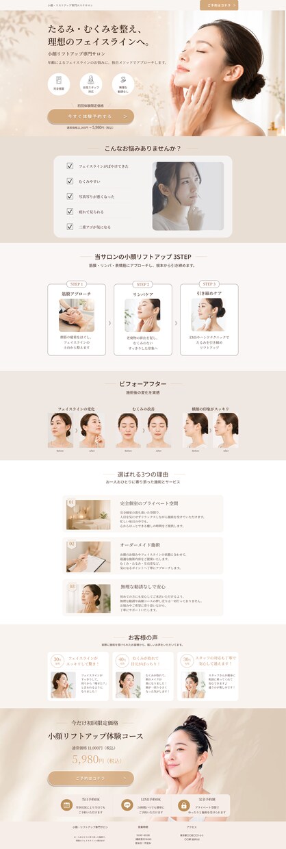 集客につながるLP制作します 世界観と導線を整え、伝わるLPを制作します イメージ3