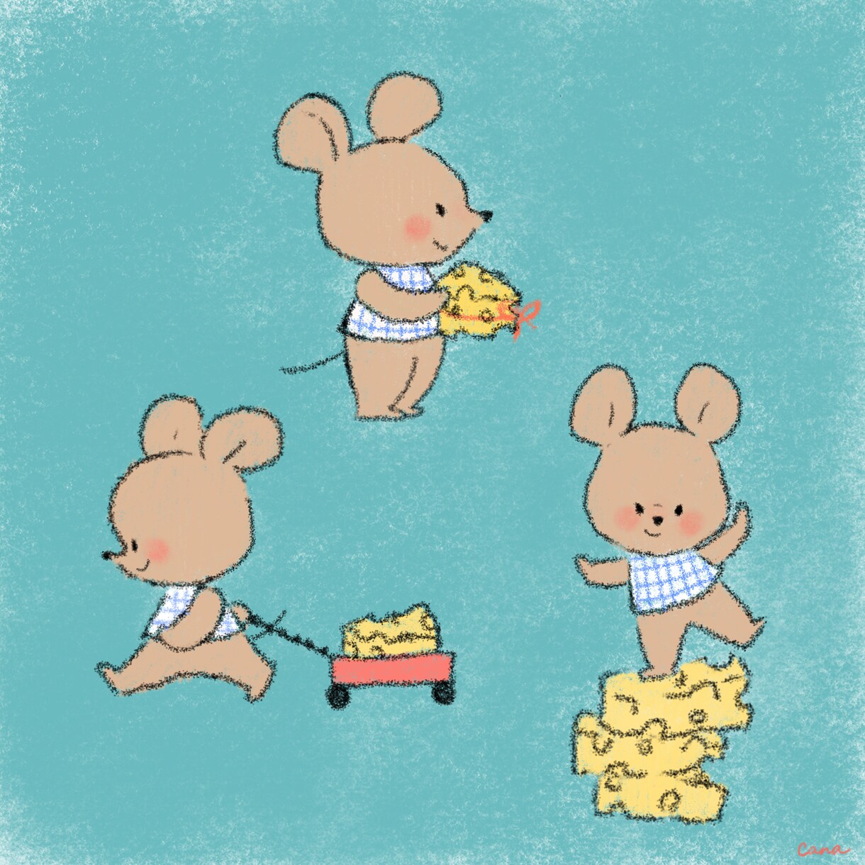 ほっこりかわいい動物イラスト/アイコン描きます 商用可！挿絵、アイコン、チラシなど、心温まるタッチでご提供！ イメージ2