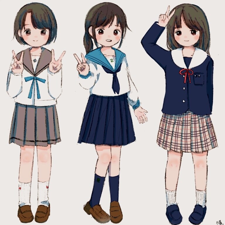 可愛い女の子、キャラクターの一枚絵を作成致します ☆かわいいキャラクターをあなたのリクエスト通りに描きます イメージ9