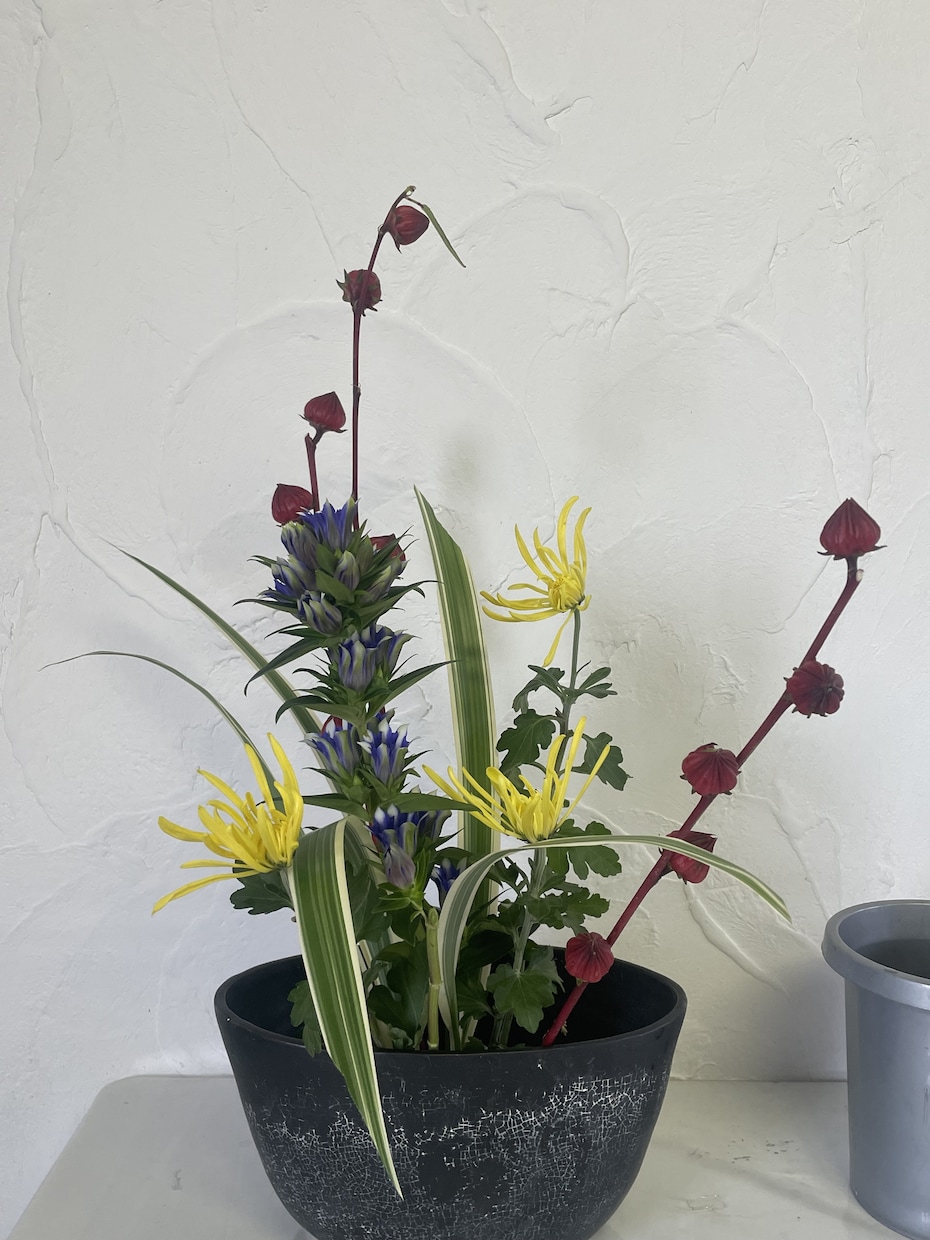 花を生ける時間をご一緒します 花とお話でほっとする、やさしいいけばな体験を イメージ3