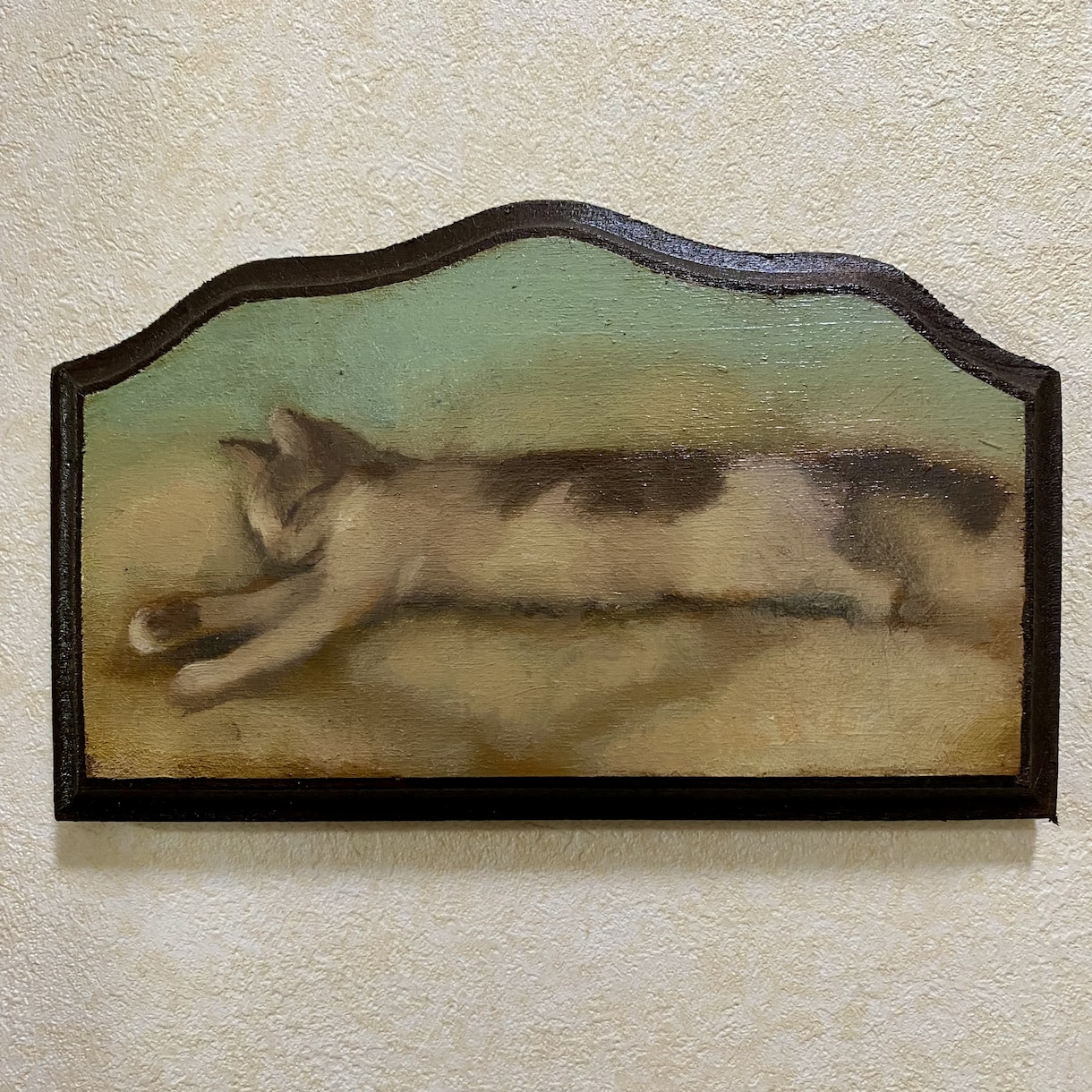猫の肖像画、空想画などを油絵で描きます お家に愛する猫ちゃんの絵画を飾りませんか？ イメージ3