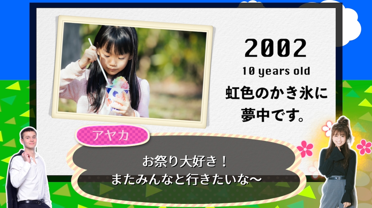 どうぶつの森風プロフィールムービーを制作します かわいくて楽しいムービーをあなたに！ イメージ2