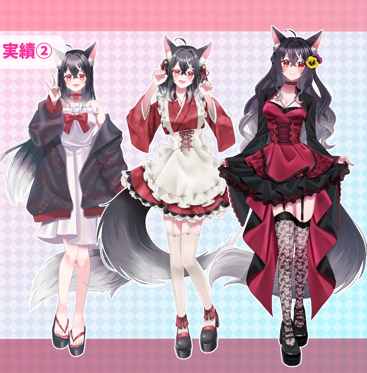 先着5名様限定価格！可愛い立ち絵制作します IRIAM・VTuberにぴったりな可愛い立ち絵を制作します イメージ7