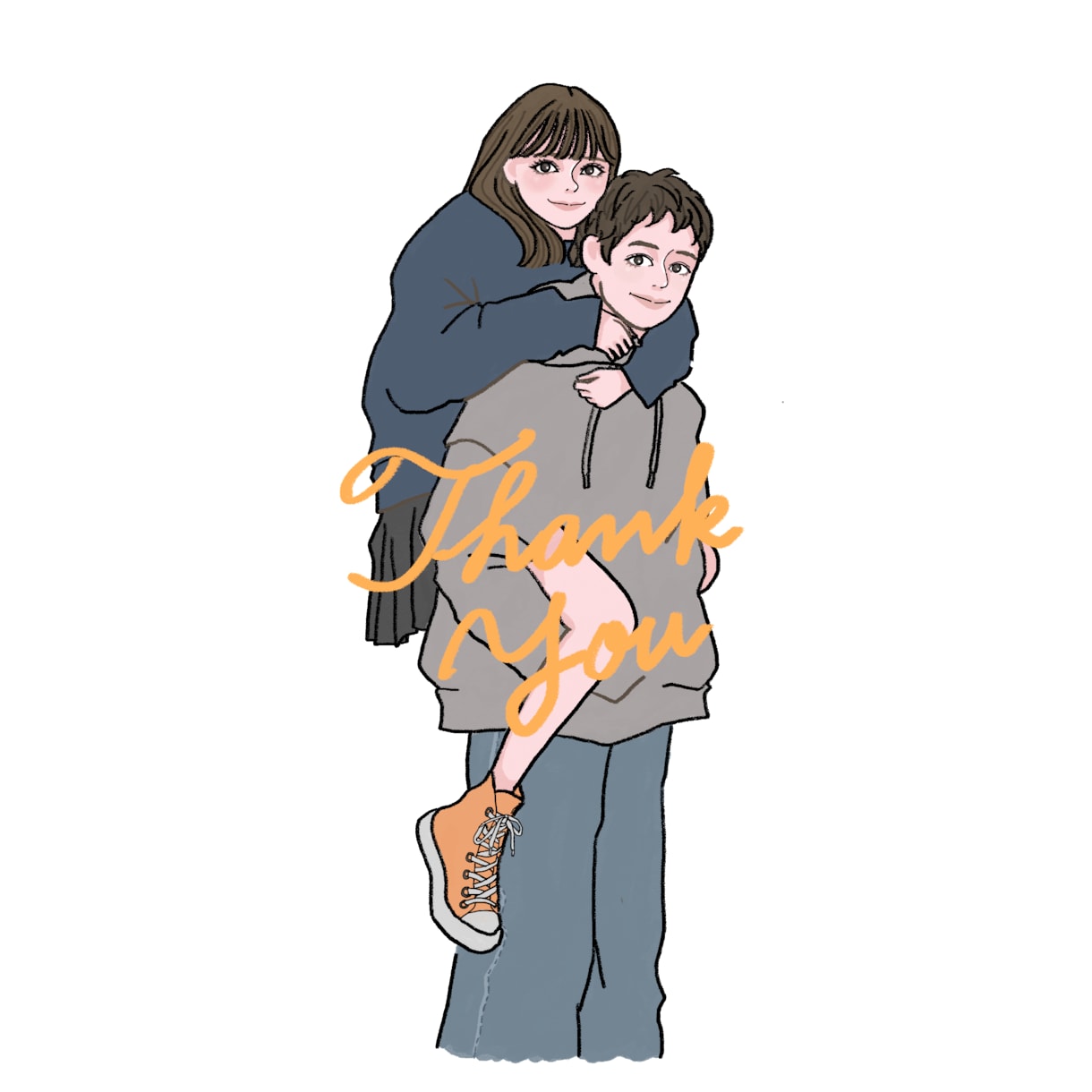 結婚式｜ウェルカムボード・ペーパーアイテム描きます ｜可愛らしい似顔絵で一生に一度の結婚式を彩りませんか？❇︎ イメージ3
