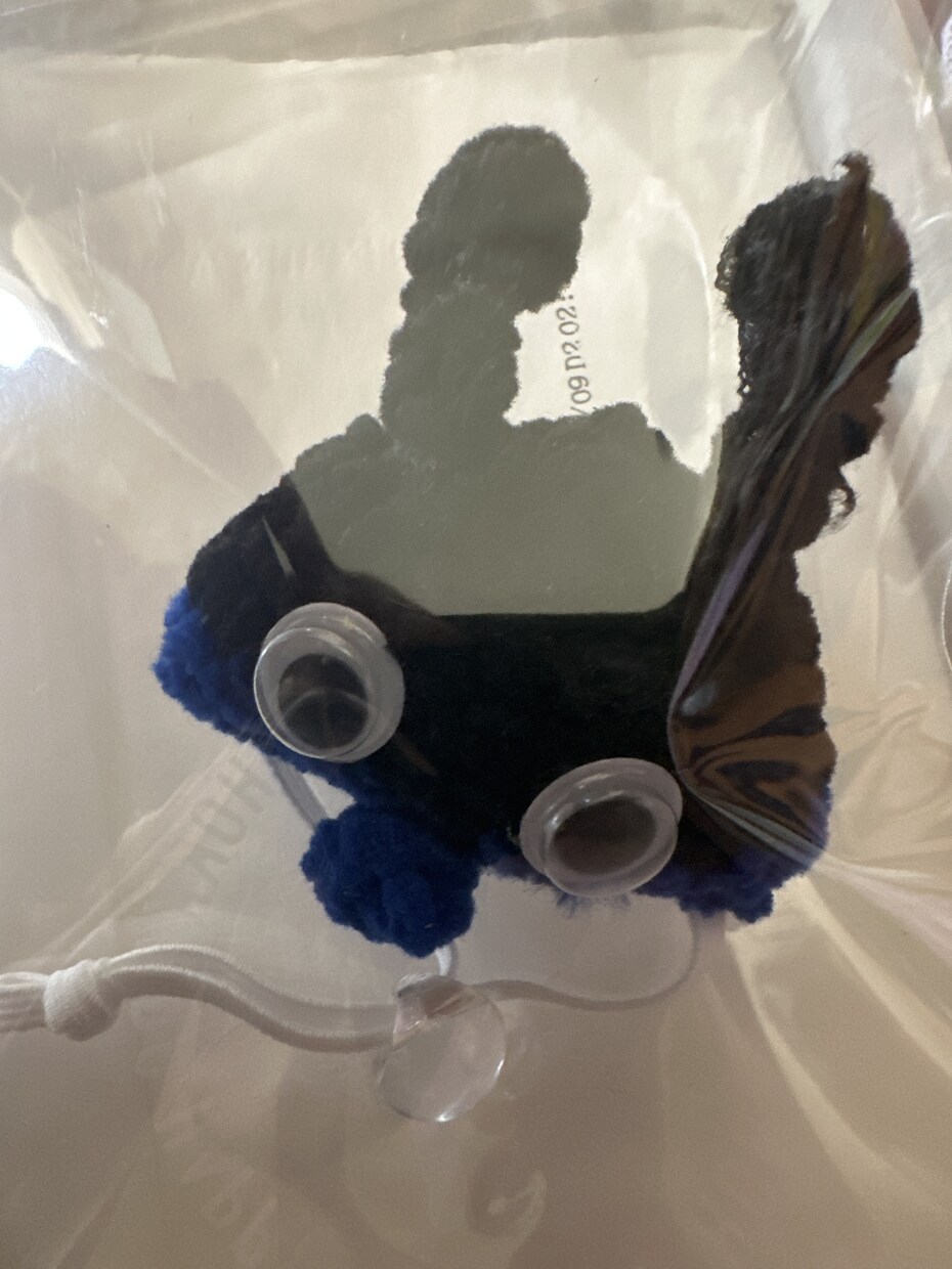 小動物用オリジナル帽子　送料無料で発送します バイキンマン　モモンガ　デグー　爬虫類などに イメージ1