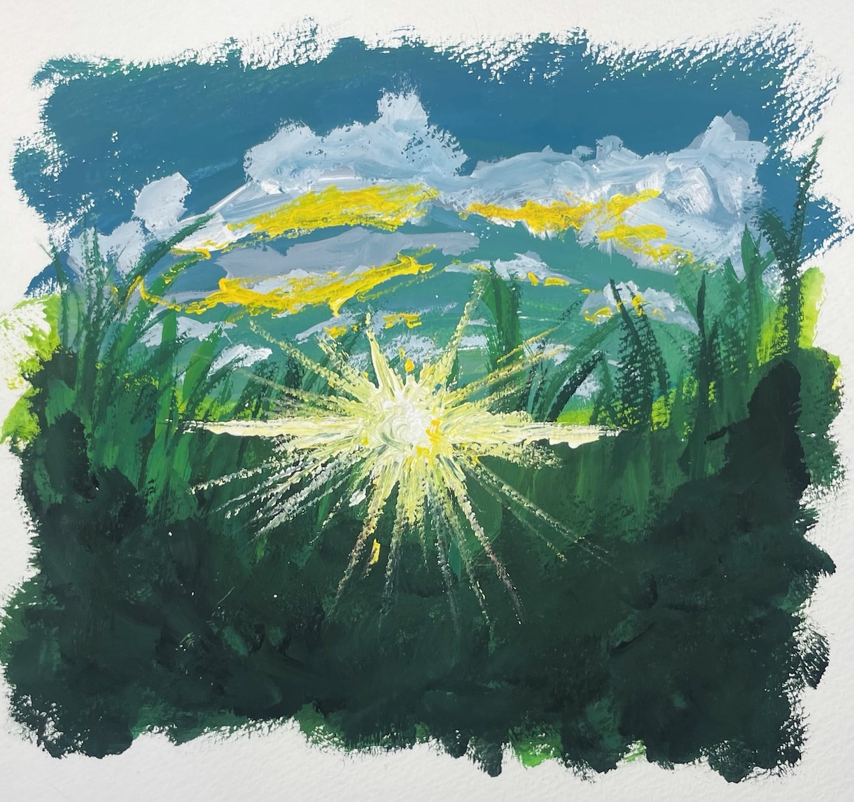 日常の一コマをアートに切り抜きませんか？絵描きます 絵本の1ページのような、かわいい、そして力強い絵です！ イメージ3