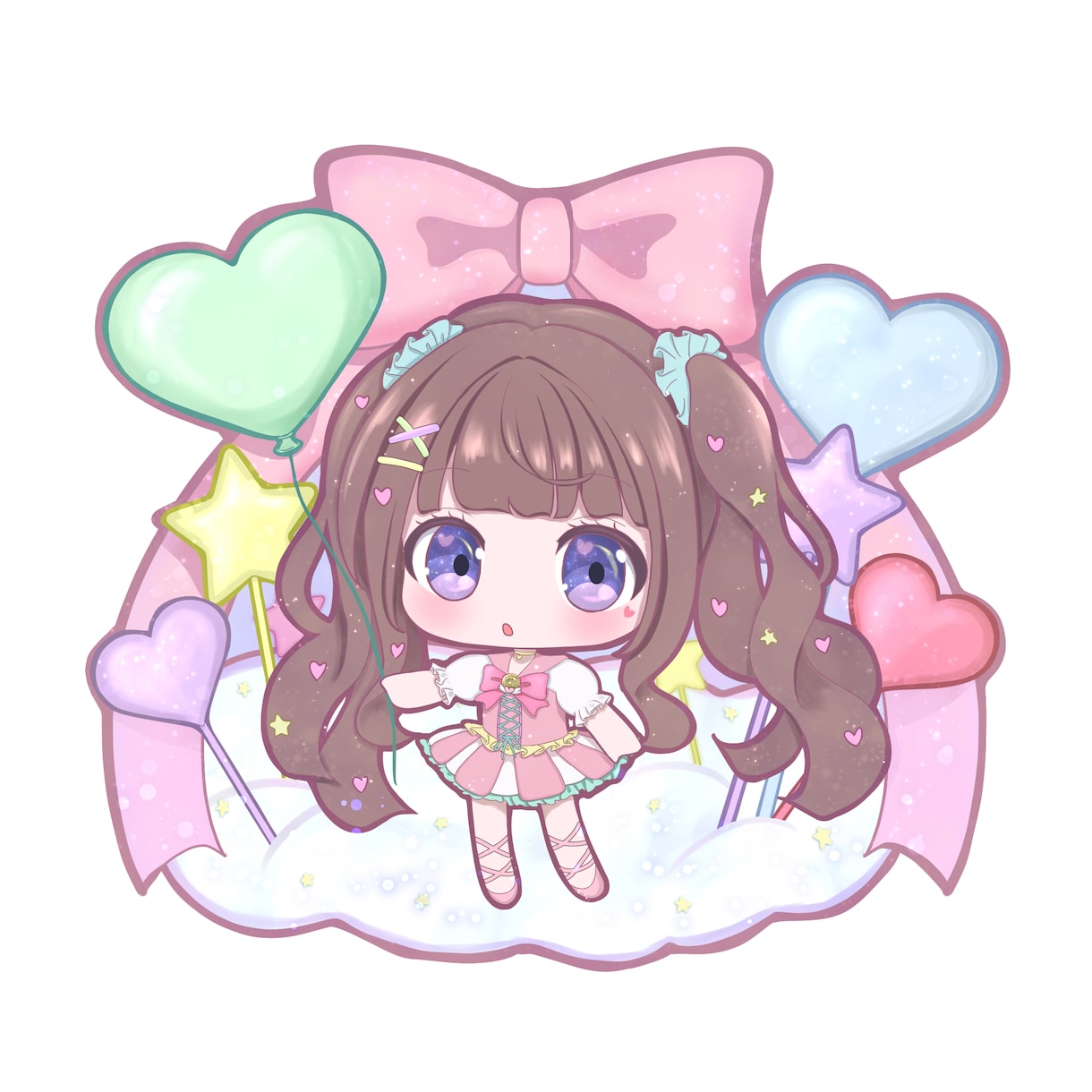 ちびキャラSDイラスト制作します デフォルメキャラ、ちびキャラ、SDイラスト イメージ1
