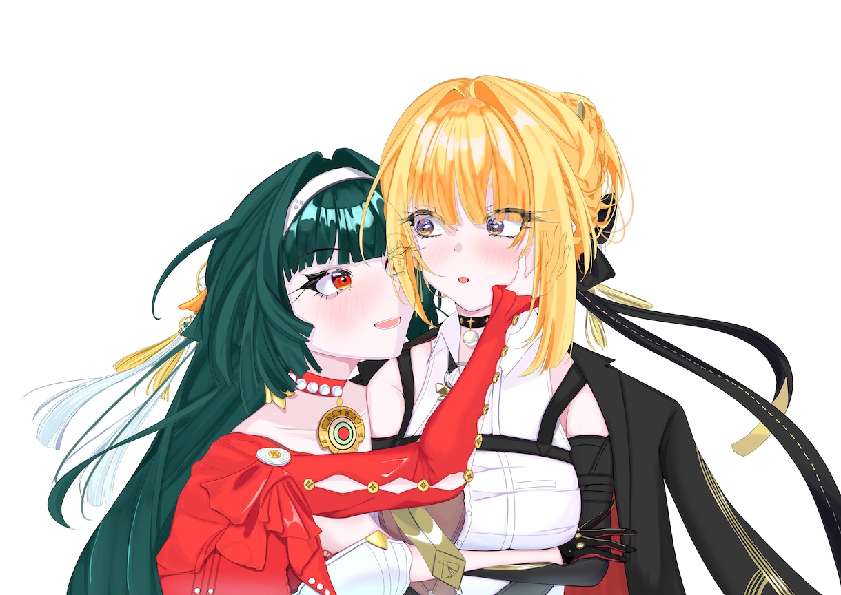 立ち絵やSNSアイコン等、イラスト制作承ります 1次創作、2次創作、Vtuber等OK！キャラデザもします！ イメージ7