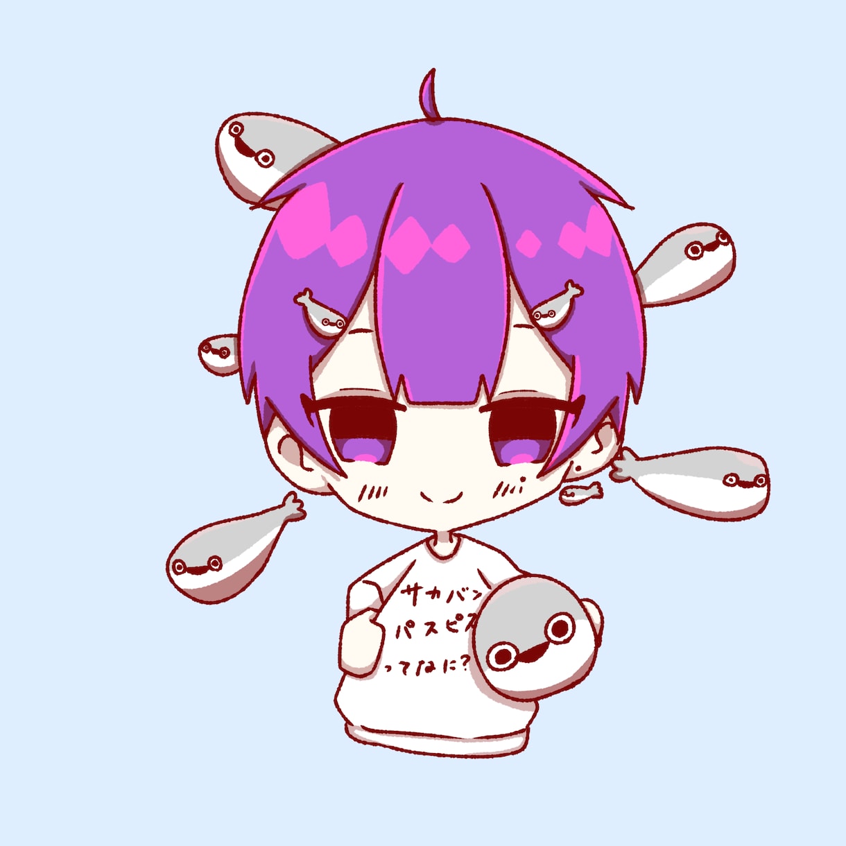 オリジナルデフォルメ描いてます 手書き感のあるデフォルメのアイコンを描いてます！ イメージ1
