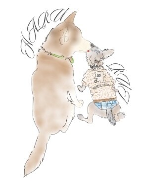 ペットな、線画を描きます うちの子線画。お写真を元にトレイスします イメージ4