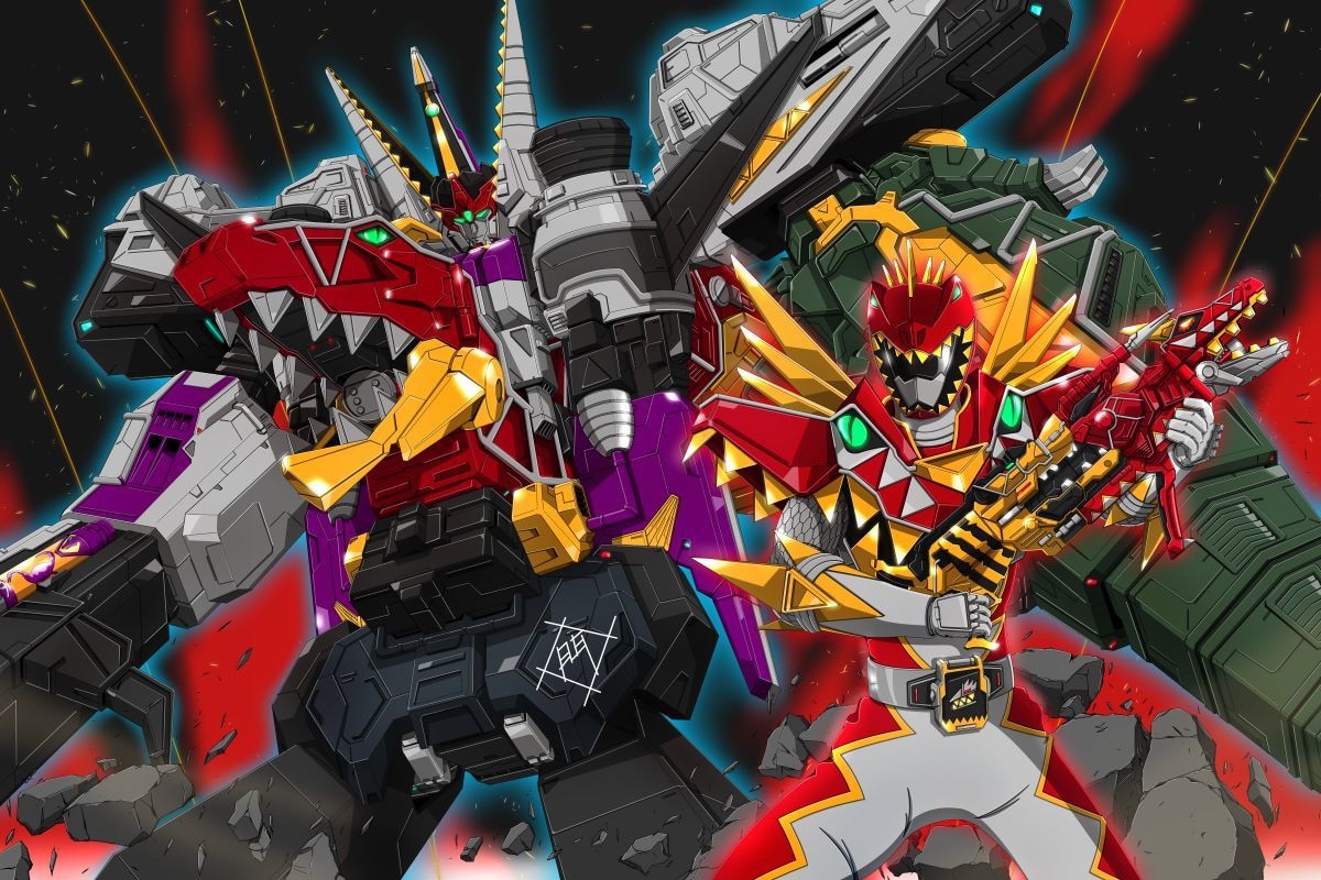 ご希望のロボットのイラストを描きます 勇者シリーズ・戦隊ロボ・ガンダム等、ロボットほぼ全般。 イメージ4