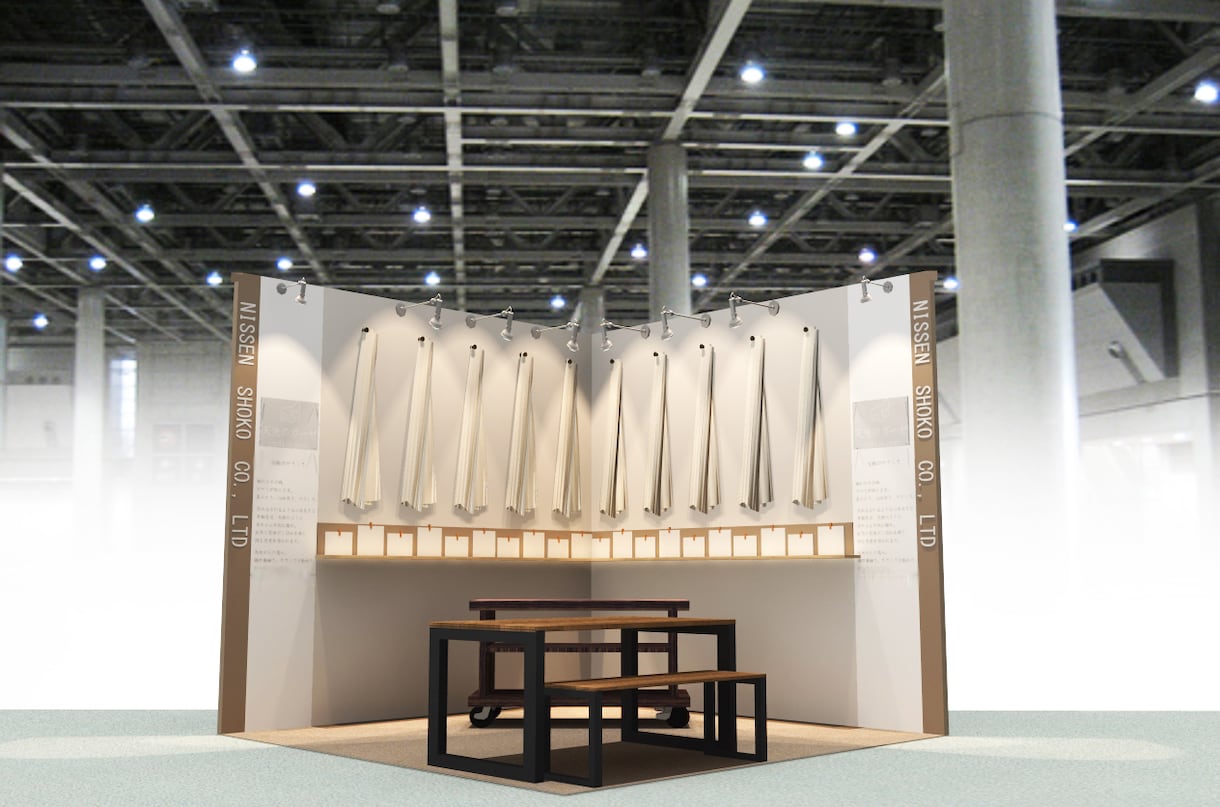 空間デザイン！展示会ブース３Ｄパース作成します 企業出展の展示会ブースを３Ｄパース・図面作成でデザインします イメージ10